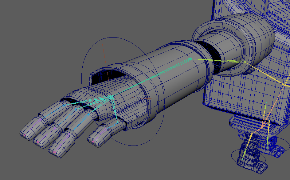 Character model — detail