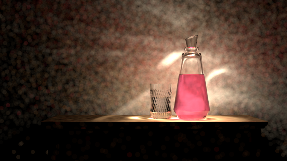 Caustics render 1